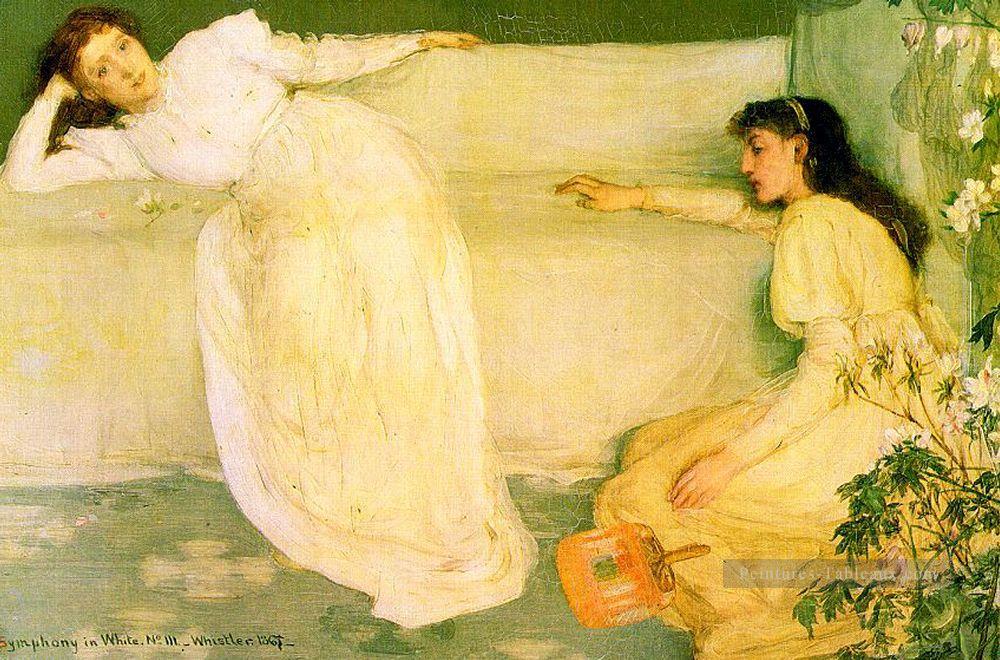 Symphonie en blanc No 3 James Abbott McNeill Whistler Peintures à l'huile